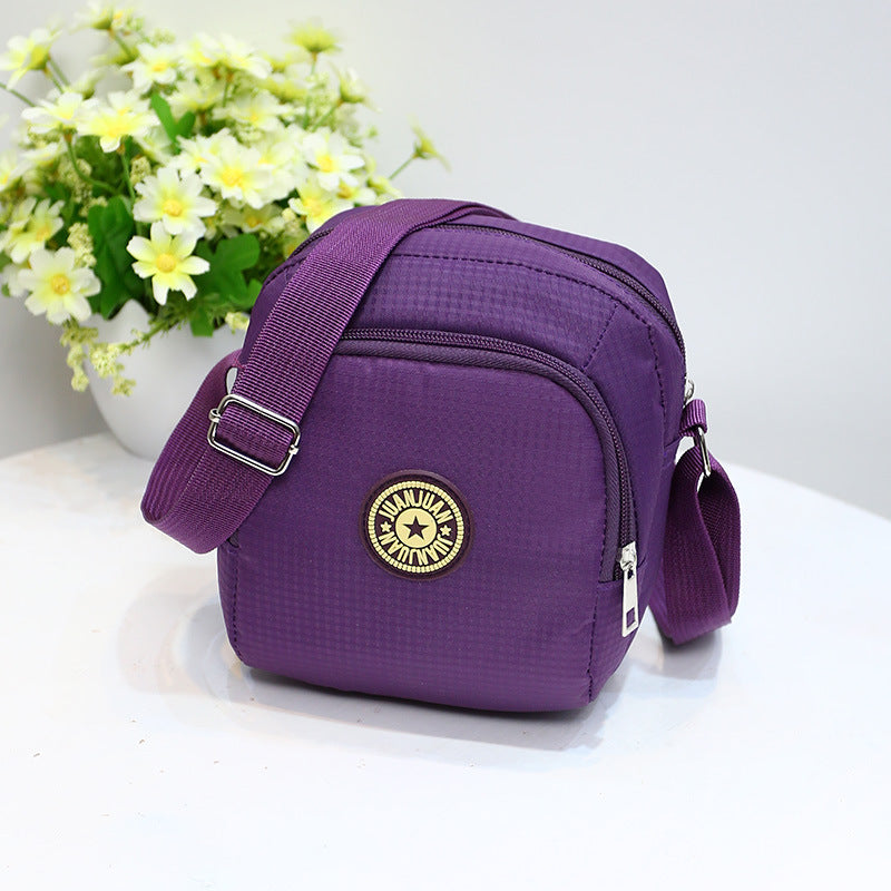 Women's Nylon Waterproof Fashion One Mom Mobile Crossbody Bags