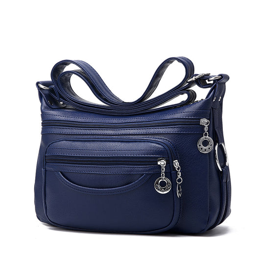 Attractive Women's Summer Soft Leather Lady Shoulder Bags