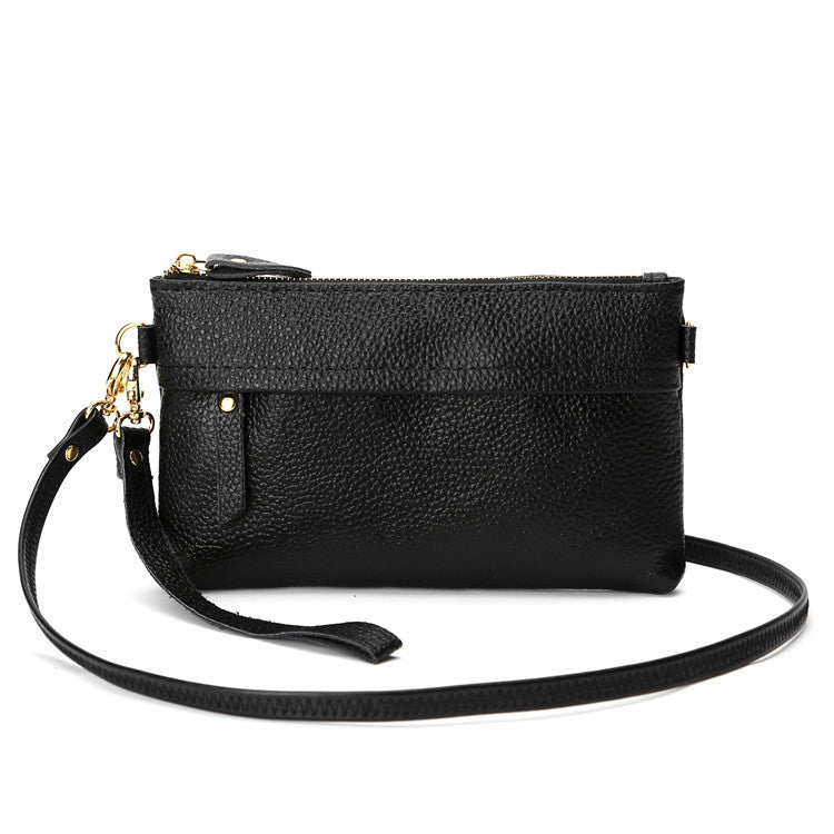 Women's Classy Long Genuine Leather Clutch Shoulder Bags