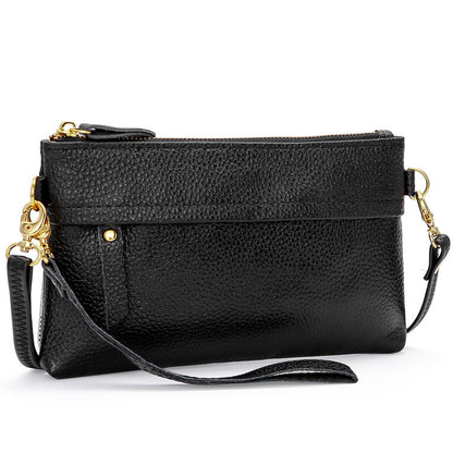 Women's Classy Long Genuine Leather Clutch Shoulder Bags