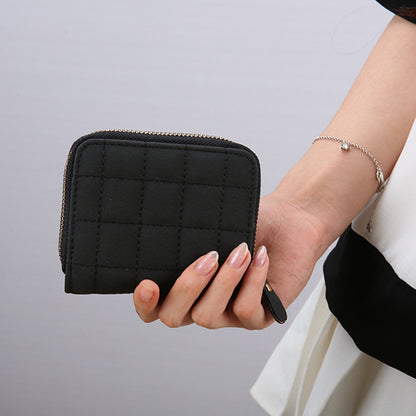 Women's Korean Style Mini Short Zipper Cute Bags