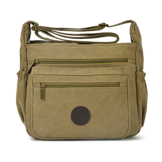 Trousse de grande capacité en toile durable pour hommes Sacs neutres pour hommes