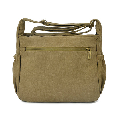 Trousse de grande capacité en toile durable pour hommes Sacs neutres pour hommes