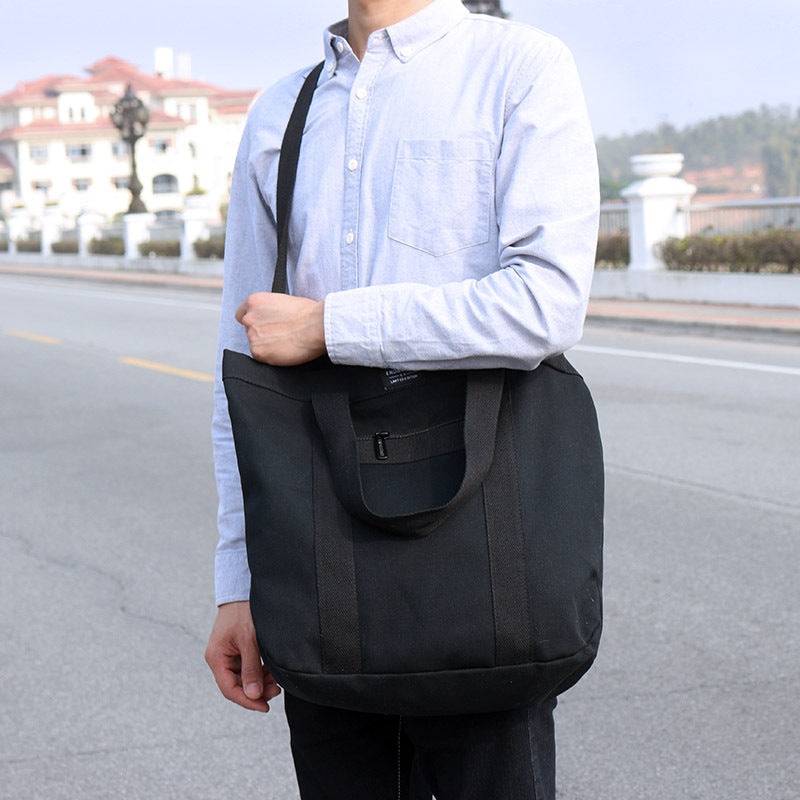 Women's & Men's Simple Canvas And Korean Men's Messenger Bags