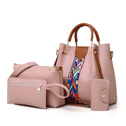 Women's Fashion Set Mother And Portable Handbags