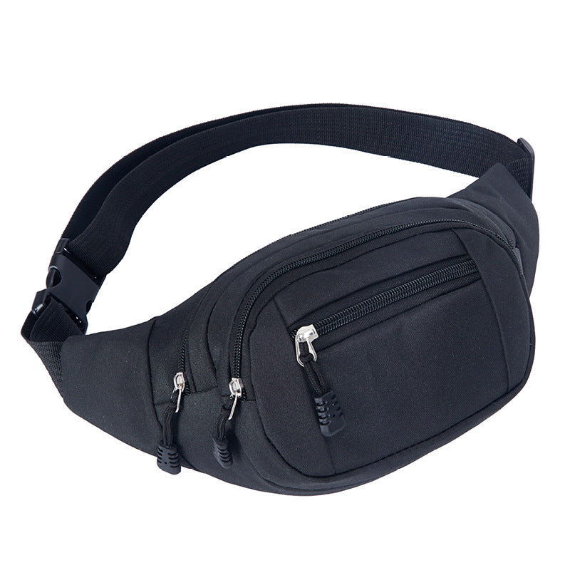 Women's & Men's & Canvas Fashion Waterproof Leisure Large Men's Waist Packs