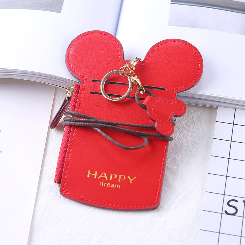 Ensemble de mini-permis de travail pour femmes Mickey Bus Id Package