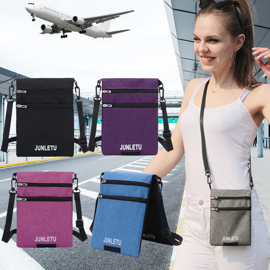 Fashion Waterproof Abroad Certificate Passport Halter Phone Bags