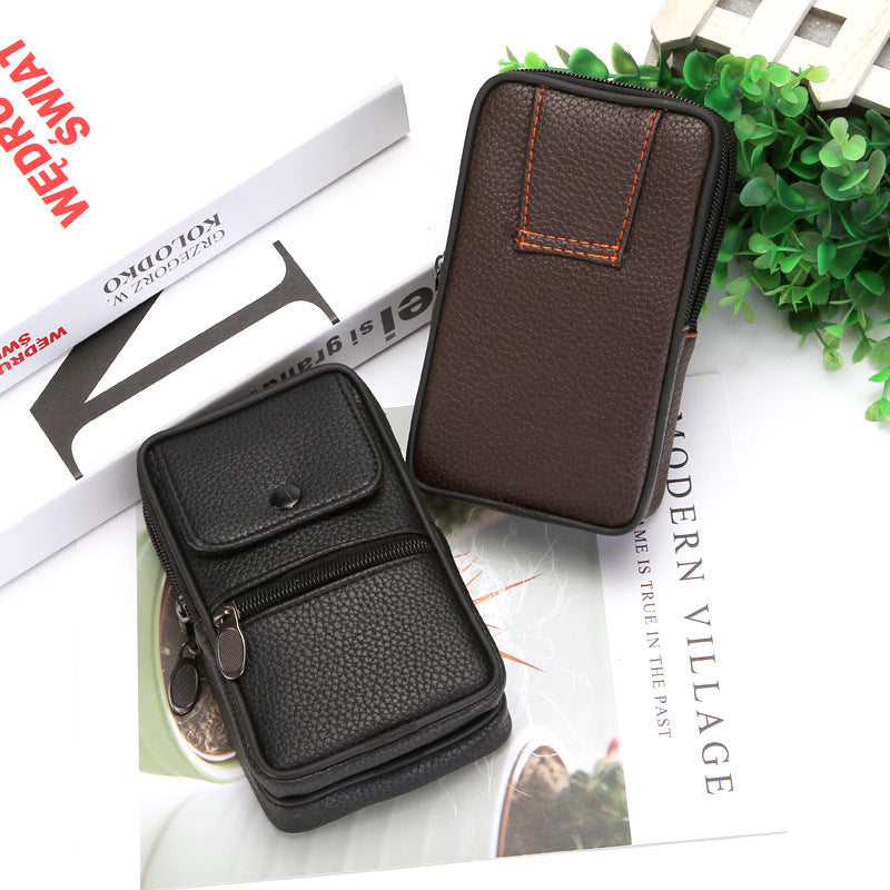 Men's Mobile High Quality Vertical Change Cigarette Phone Bags