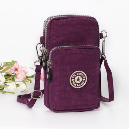 Women's Korean Style Mobile Halter Wrist Mini Coin Purses