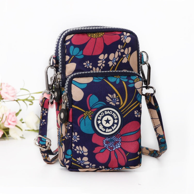 Women's Korean Style Mobile Halter Wrist Mini Coin Purses