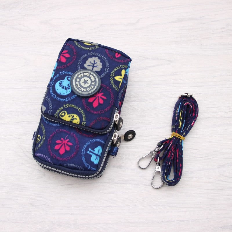 Women's Korean Style Mobile Halter Wrist Mini Coin Purses