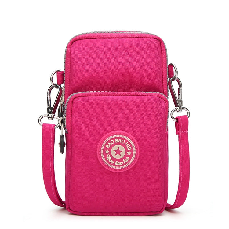 Women's Mini Fashion Cloth Wrist Vertical Phone Bags