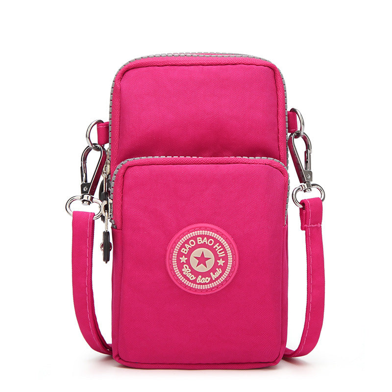 Women's Korean Style Mobile Halter Wrist Mini Coin Purses