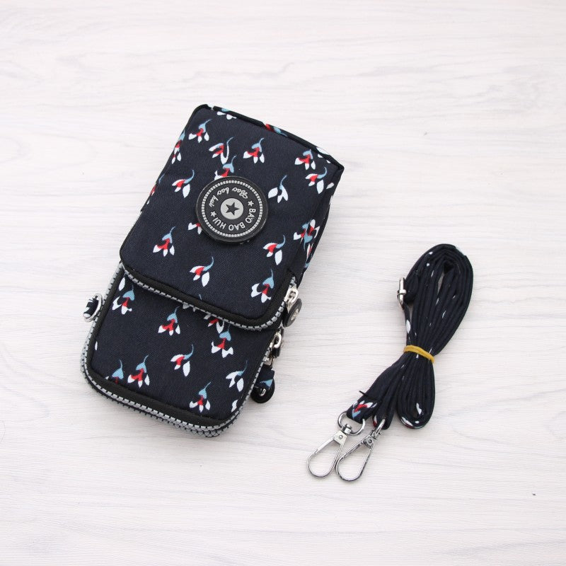 Women's Korean Style Mobile Halter Wrist Mini Coin Purses