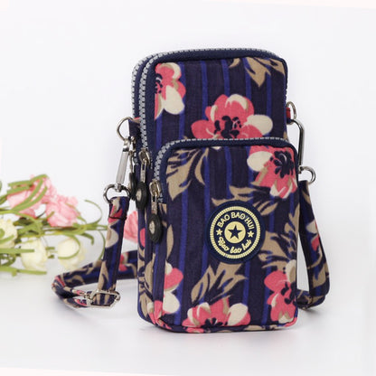 Women's Korean Style Mobile Halter Wrist Mini Coin Purses