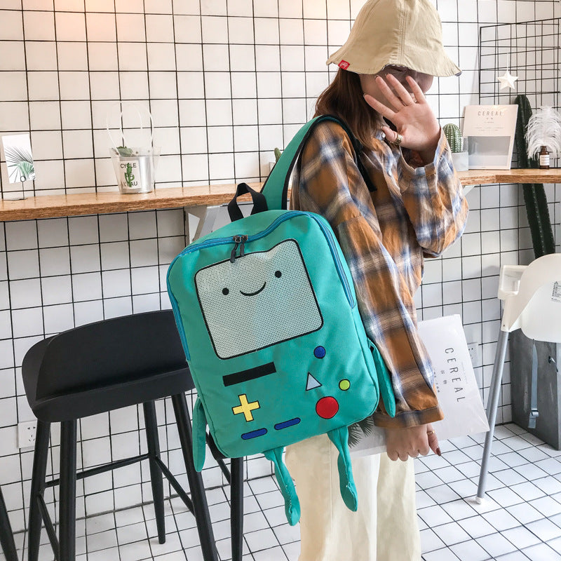 Adventure Time Soft Two-dimensional Funny Personality Backpacks