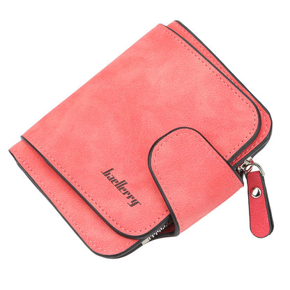 Women's Korean Matte Leather Cute Refreshing Coin Purses