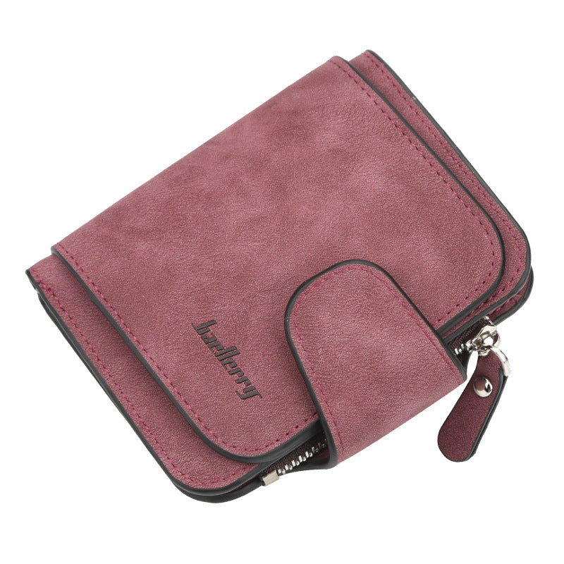 Women's Korean Matte Leather Cute Refreshing Coin Purses