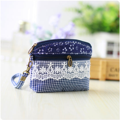 Women's Shopkeeper Dandelion Double Pull Hand Carrying Coin Purses