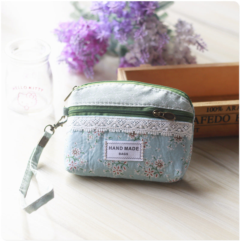 Women's Shopkeeper Dandelion Double Pull Hand Carrying Coin Purses