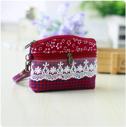 Women's Shopkeeper Dandelion Double Pull Hand Carrying Coin Purses