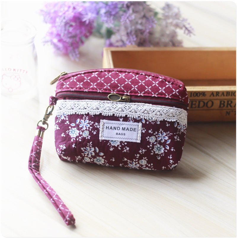 Women's Shopkeeper Dandelion Double Pull Hand Carrying Coin Purses