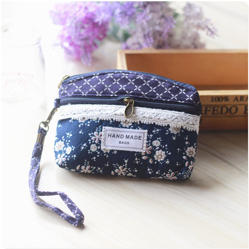 Women's Shopkeeper Dandelion Double Pull Hand Carrying Coin Purses