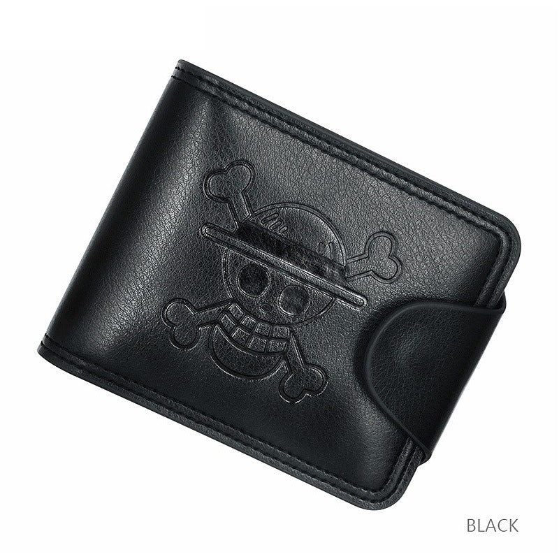 Men's Multiple Slots Trend Cartoon Short Men's Wallets