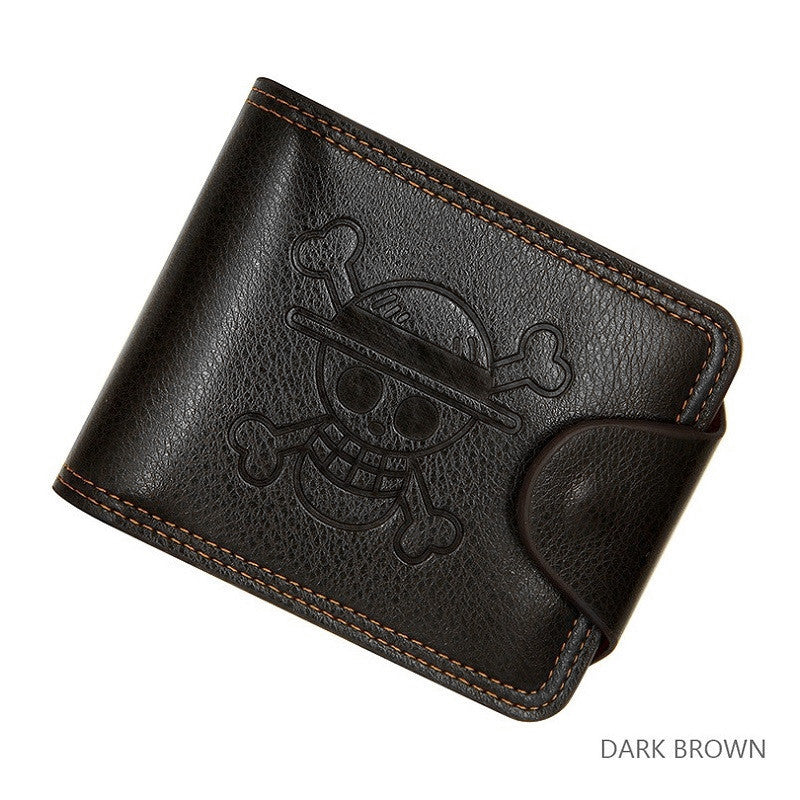 Men's Multiple Slots Trend Cartoon Short Men's Wallets