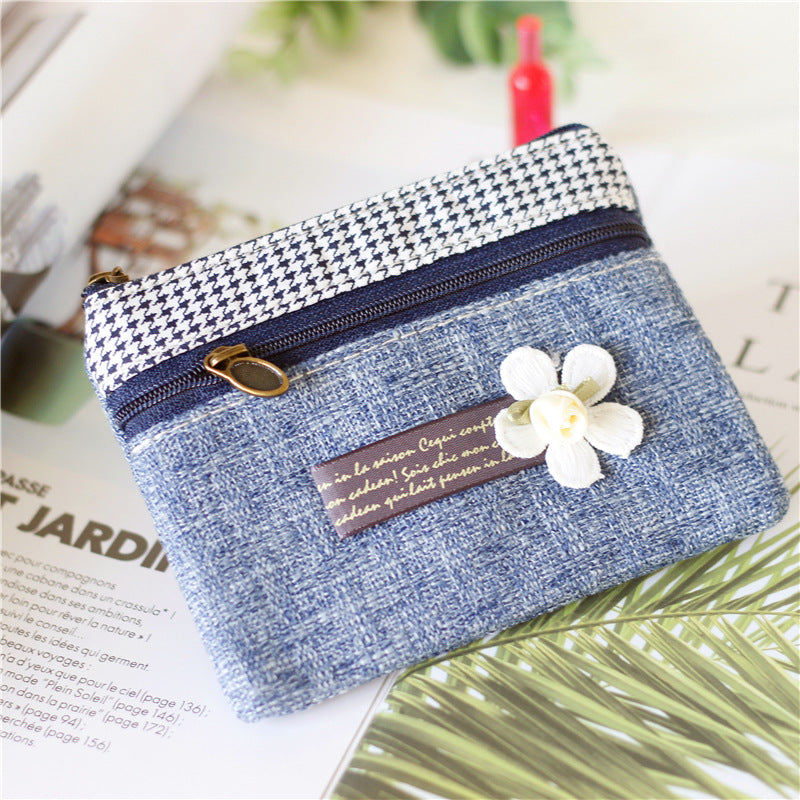 Women's Shopkeeper Dandelion Double Pull Hand Carrying Coin Purses