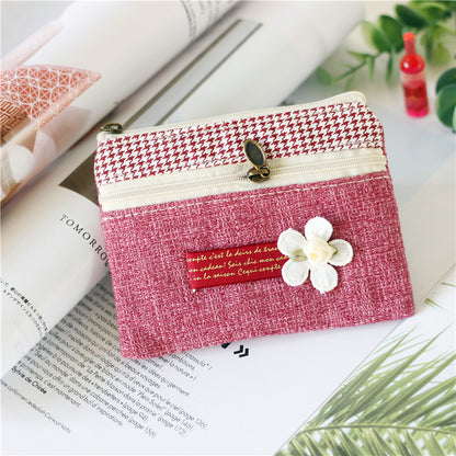 Women's Shopkeeper Dandelion Double Pull Hand Carrying Coin Purses