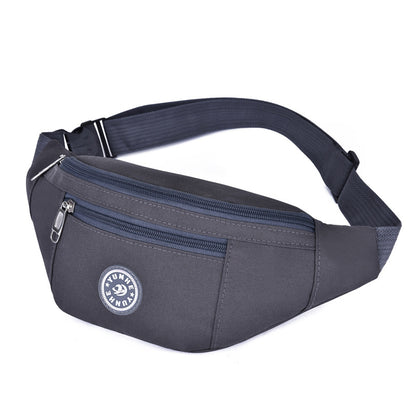 Women's & Men's & Korean Style One Waterproof Oxford Men's Waist Packs