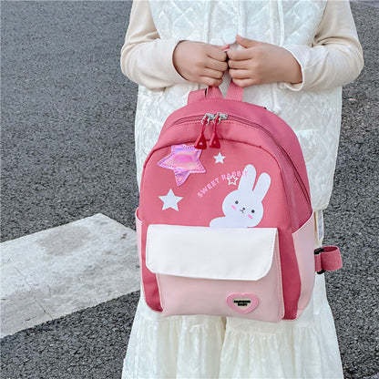 Sacs d'école pour enfants Bunny Boys Cute Small Class Kindergarten