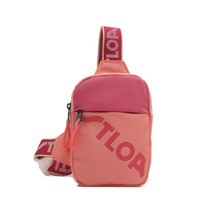 Children's One Trendy Cool Letters Printed Hip Children's Waist Packs