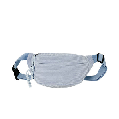 Trendy Simple Leisure Style Fashion Solid Waist Packs