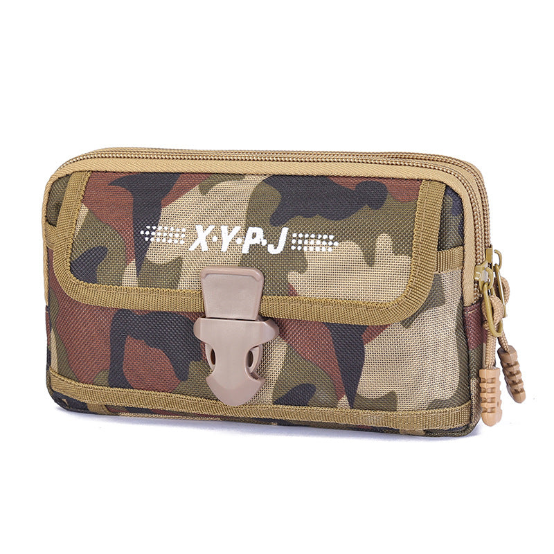 Men's Mobile Wear Horizontal Vertical Pannier Waterproof Men's Waist Packs