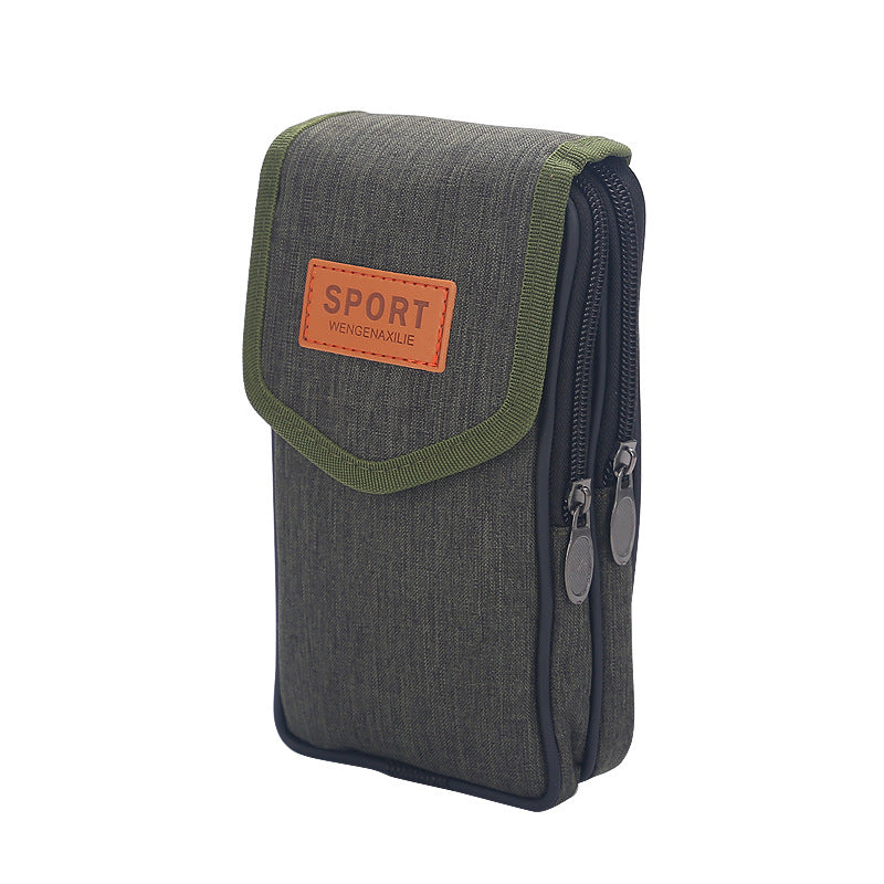 Men's Waterproof Oxford Cloth Stall Mobile Men's Waist Packs