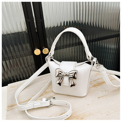 Children's Wind Bow Mini Chain Retro Quality Children's Shoulder Bags