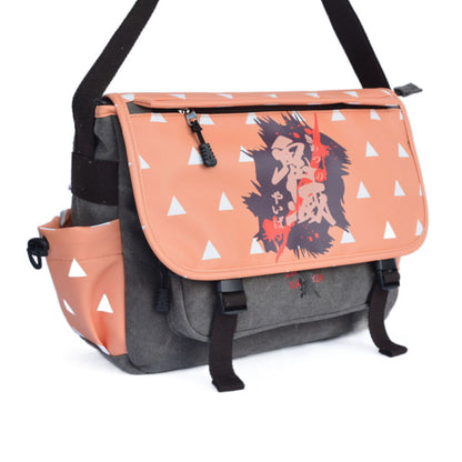 Sacs messagers pour hommes en toile One Piece de Totoro périphérique