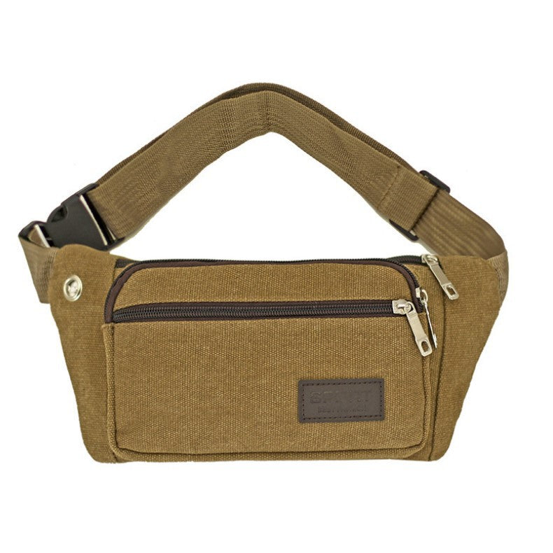 Women's & Men's & Canvas Fashion Business Collect Money Waist Packs