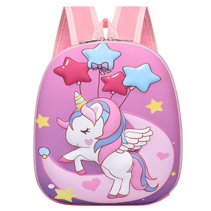 Children's Hard Shell Unicorn Cartoon Cute Mickey Kindergarten School Bags