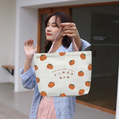 Canvas Female Cartoon Cabs Fashion Korean Handbags