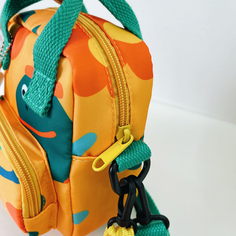 Sacs à bandoulière mignons pour enfants de style occidental de mode de dinosaure de dessin animé pour enfants