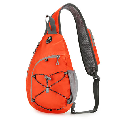 Creative Large Capacity Hiking Portable Slanted Mountaineering Backpacks