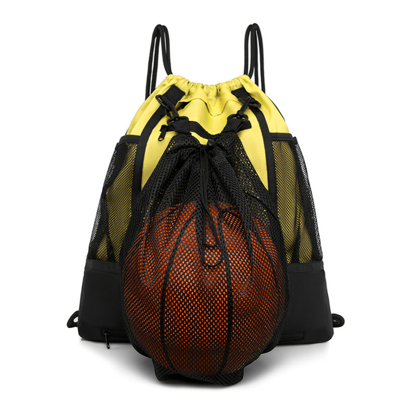 Sacs à dos de sport indépendants et détachables avec cordon de serrage pour basket-ball, football, volley-ball