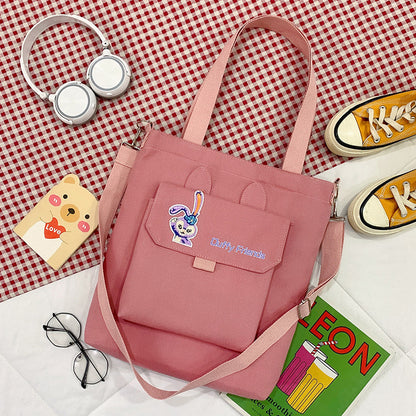 Korean Style Fashion Popular Simple Cute Canvas Bags