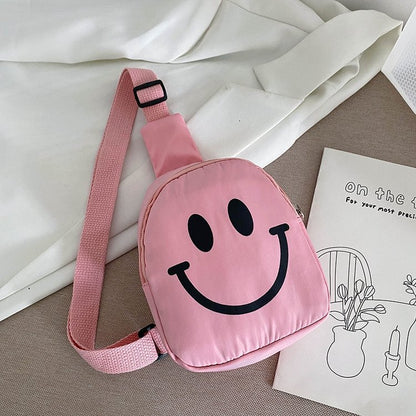 Sacs banane pour enfants avec smiley de style occidental