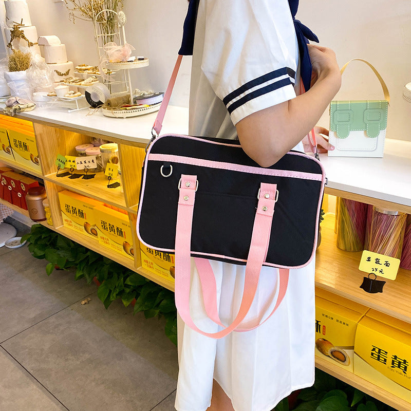 Sacs à bandoulière pour femmes, uniformes sauvages mignons et périphériques, style coréen