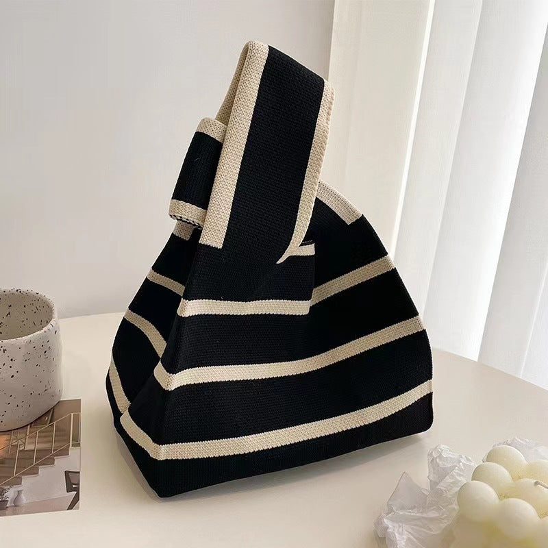 Classy Charming Fashionable Knitted Minimalist Woven Handbags